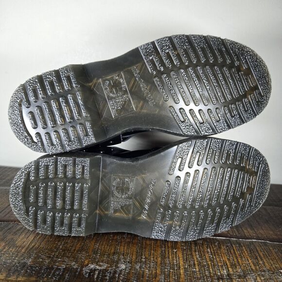 Dr. Martens Wincox Womens Size 6 Chelsea Buckle Harness Boots Black Leather - Picture 9 of 11